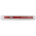 NFL San Francisco 49Ers Unisex Siskiyou Sportstravel Toothbrush Case, White, Standard