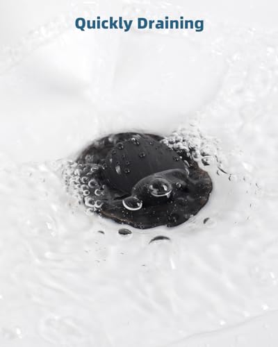 Bathroom Sink Drain Stopper with Lift Rod, Universal Fit, Oil Rubbed Bronze | Pop Up Sink Drain with Overflow, Drain Stopper for Vessel Sink, Assembly for Bathroom Faucet - color: Oil Rubbed Bronze