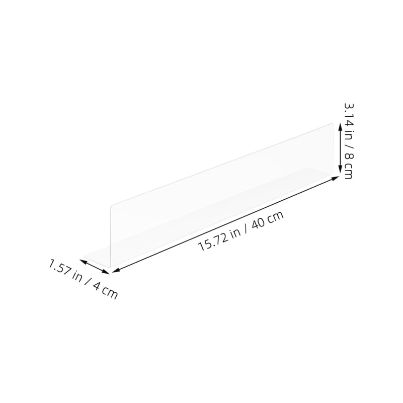 Cabilock Bathtub Splash Guard, 15.75 Inch Clear Tub Corner Water Barrier for Shower Ledges, No-Drill Splash Protector for Bathtub Edges, Bathroom Sinks and Counters
