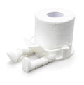 OYEFLY Funny Toilet Paper Holder, 3D Printed Toilet Roll Holder, Freestanding Plastic Bathroom Tissue Holder, Novelty Toilet Paper Stand for Bathroom Decor