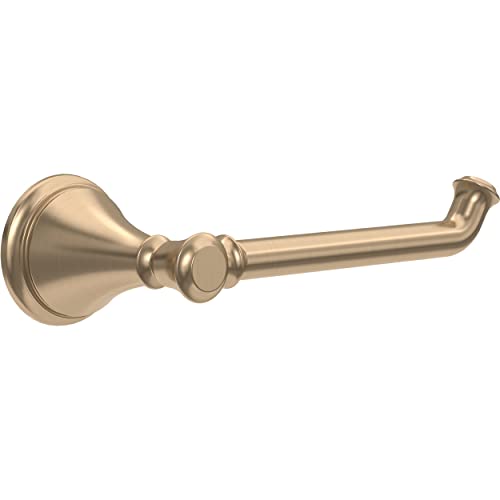 Delta Single Post Toilet Paper Holder | Champagne Bronze | Wall Mount | Cassidy Bathroom Accessories - color: Champagne Bronze