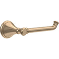Delta Single Post Toilet Paper Holder | Champagne Bronze | Wall Mount | Cassidy Bathroom Accessories - color: Champagne Bronze