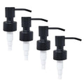 Stainless Steel Soap and Lotion Dispenser Pumps, Replacement for Your Bottles (Black Matte, 4 Pack) - color: Black Matte, size: 4 Pack