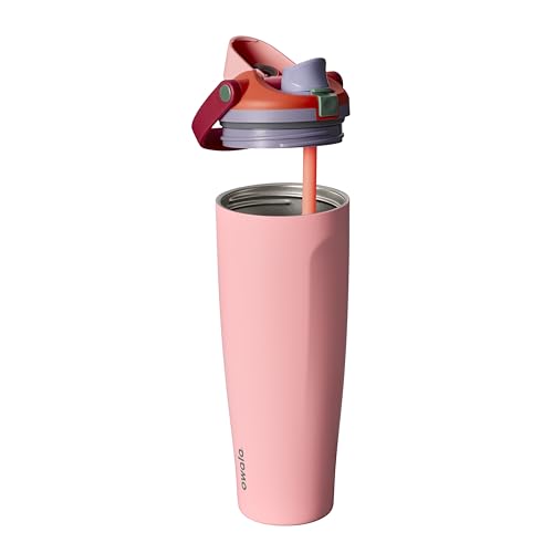 Owala FreeSip Sway Insulated Stainless Steel Water Bottle with Two-Way Spout, Built-In Straw and Bucket Handle, Made for Travel, School, and Sports, 40oz, BPA Free, Leak Proof, Sugar High - color: Sugar High, size: 40 Ounces