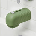 Roslim Silicone Baby Bathtub Faucet Cover, Bath Faucet Cover for Kids Bathtub Safety, Spout Cover for Baby, Toddler，Upgraded Bath Tub Spout Protector Cover, Universal Fit, Olive Green - color: Olive Green