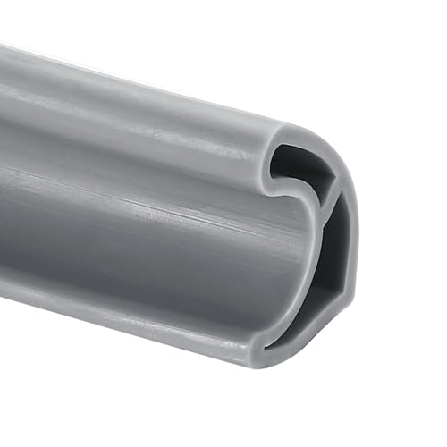 uxcell Flexible Shower Water Barrier, 118" TPE Shower Edge Water Stopper Blocker Splash Guard for Bathtub Sink Washing Machine Dry and Wet Separation, 0.79"W x 1.18"H, Grey - color: Gray, size: 118"L x 0.79"W x 1.18"H
