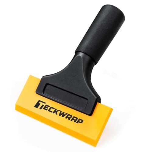 TECKWRAP Mini Silicone Squeegee for Window Tint –5 Inch Small Squeegee for Car Windshield, Shower Glass, Mirrors, Streak-Free Water Remover for Auto & Home Use
