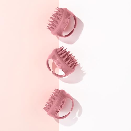 Diane Scalp Massage and Shampoo Brush with Soft Silicone Bristles, Exfoliates and Cleanses Scalp, Promotes Scalp Circulation, Evenly Distributes Hair Oil, Clear - style: Women's