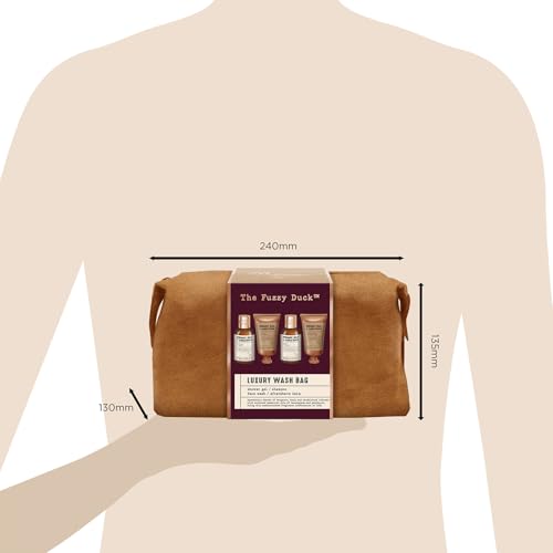 Baylis & Harding The Fuzzy Duck Bergamot, Hemp & Sandalwood Men's Luxury Toiletry Bag Gift Set - Vegan Friendly (Pack of 3) - size: 1 Count (Pack of 3)