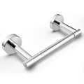 POKIM Polished Chrome Toilet Paper Holder, Stainless Steel Double Post Pivoting Wall Mount Holder, Fits Mega Large/Jumbo Rolls, Commercial Bathroom Tissue Dispenser for Home & Commercial Use - color: Polished Chrome, size: Classic