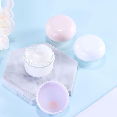 5 Pcs Travel Containers - Makeup Travel Containers(10ml) Convenient Jars for Creams, Leak-proof Accessories with Lid for Cosmetic Makeup Face Body Hand Cream - size: 5 Pcs 10ml