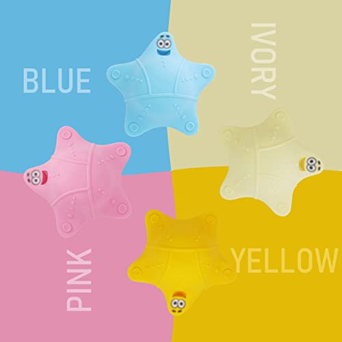 Bathtub Overflow Drain Cover, Bath Accessories, Soak Bath Overflow Drain Cover, Silicone Bath Tub Drain Plug with 5 Suction Cups, Adds Inches of Water for Deeper Bath, Tub Overflow Drain Stopper(Blue) - color: Blue