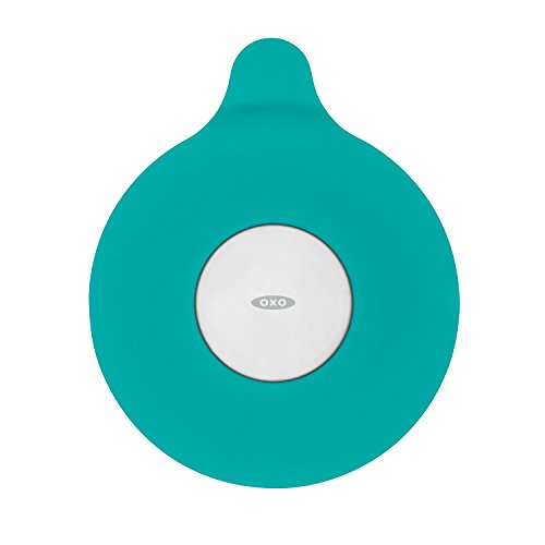 OXO Tot Tub Stopper Teal, 0.3x5.1x9 Inch (Pack of 1) - color: Teal