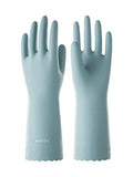 LANON Protection wahoo Skin-Friendly Dishwashing Cleaning Gloves, Dishwashing Kitchen Gloves with Cotton Flocked Liner, Non-Slip, Surf Spray, Large - size: Large (Pack of 1)
