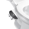 Bidet Attachment for Toilet Seat Non-Electric Bidet Hot and Cold Water Bidet Attachment Toilet Adjustable Water Temperature Posterior/Feminine Wash Dual Retractable Nozzle(AM-US-TT18N)