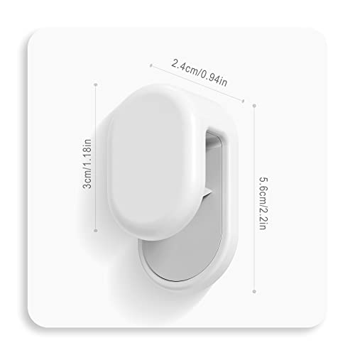 BEZOX Toothpaste Holder Wall Mount Tube Hook – Face Cream Tubes Hanger Wall Mounted Tooth Paste Organizers Gripper, 1 PCS