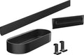 Hansgrohe WallStoris Shower Bundle, Bathroom Storage, Accessories Set, no Drilling, Matt Black, 27967670 - color: Matt Black, style: Set / Shower