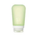 humangear GoToob+ (Large) | Refillable Silicone Travel Bottle | Locking Lid | Food-Safe Material | Green, Large (3.4 fl.oz.; 100ml) - color: Green, size: 3.4 Ounces