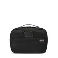 TUMI - Alpha Split Travel Kit - Compact Toiletry Bag for Men & Women - Features Removable Leather Handle & Clear Windows - Black - color: Black
