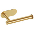 LAYUKI Toilet Paper Holder,Gold,Wall Mount, Upgraded Adhesive Toilet Roll Holder,no Drilling,Bathroom/Rv/Washroom,SUS 304 Stainless Steel,Rustproof (Gold, 1 Piece) - color: Gold, size: 1 Piece