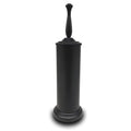 Matte BlackToilet Bowl Brush with Holder, Durable Bathroom Cleaning Tool, Modern Design for Easy Toilet Maintenance, Bathroom Cleaner Brush for Efficient Cleaning and Hygiene - color: Matte Black 2