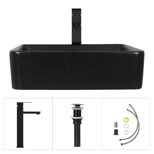 30" Barn Door Bathroom Vanity, Farmhouse Style Standing Pedestal Cabinet with Black Ceramic Vessel Sink - color: Black Ceramic Sink, size: 30"
