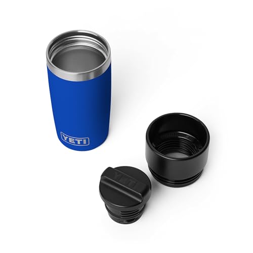 YETI Rambler 12 oz Travel Bottle, Stainless Steel, Vacuum Insulated with Leakproof Commuter Cap, Royal Blue - color: Royal Blue, size: 12 Ounces