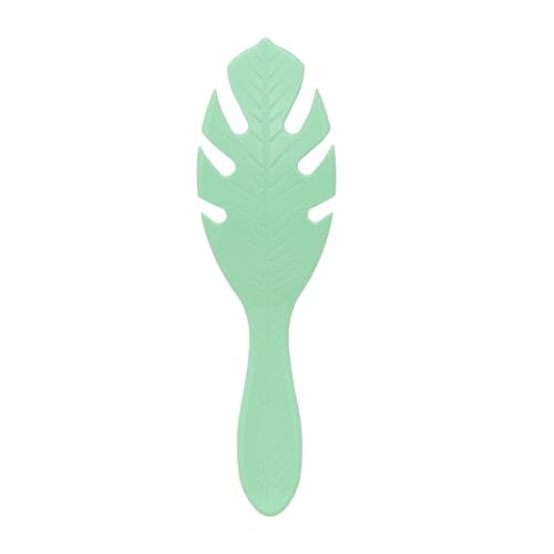 Wet Brush Go Green Hair Detangler Brush, Green - Detangling Hair Brush - Ultra-Soft IntelliFlex Bristles Glide Through Tangles & Gently Loosens Knots While Minimizing Pain, Split Ends & Breakage - color: Green, size: 1 Count (Pack of 1)