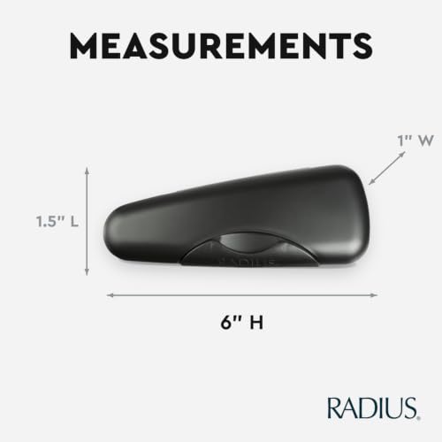 RADIUS Razor Travel Case, BPA-Free Recycled Plastic, Portable for Bathroom, School, Home, Camping - Mint - color: Mint Green