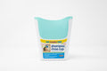 Shampoo Rinse Cup for Kids | Baby Bath Pail | Tear Free Baby Rinser Pail - Three Color Choices - color: White/Aqua