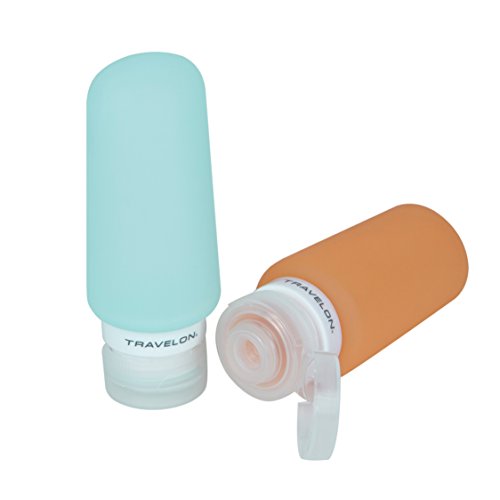 Travelon Set Of 2 Smart Tubes, 3 Ounce - color: Orange/Blue