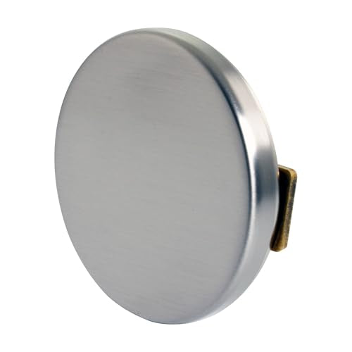 Westbrass Floating No-Hole Overflow Faceplate, Stainless Steel, D980R-20 - color: Stainless Steel, size: 1 Pack