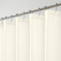 OWENIE Cream Shower Curtain, Stall Small Waffle Weave Heavy Fabric Shower Curtains for Narrow Size Bathroom, Waterproof Soft Hotel Spa Luxury Bath Curtain Set, Machine Washable, Cream, 36x72 Inch - color: Cream, size: 36"W x 72"L (Pack of 1)