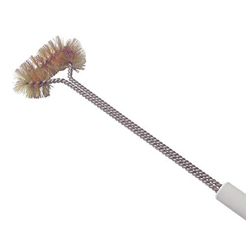 Deep Fryer Basket Cleaning Brush – High-Temp Commercial Kitchen Tool - Heavy Duty Brass Bristles - Heat Resistant to 750F for Food Debris - Deep Fryer Cleaner - Made in USA by FryOilSaver Co. B51C - style: Basket