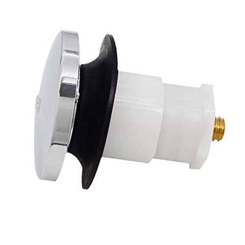 Westbrass 79338MOCP Replacement Tip-Toe Bathtub Drain Stopper with 3/8" Stem, Polished Chrome - size: 1 Pack, style: 3/8" Stem