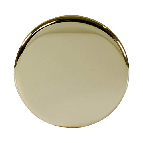 Westbrass Floating No-Hole Overflow Faceplate, Polished Brass, D980R-01 - color: Polished Brass, size: 1 Pack