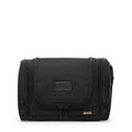 TUMI - Alpha Hanging Travel Kit - Toiletries and Cosmetics Organizer - Travel Essentials Bag with Hooks & Pockets - Midnight Black - color: MIDNIGHT BLACK
