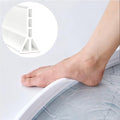 3.8" High Shower Threshold Water Dam Barrier, 2025 Upgraded 67" Collapsible Shower Water Blocker, Guard for Walk in Shower, Water Guard Stopper for Floor, Shower Door Water Blocker - size: 67" L x 1.4" W x 3.8" H