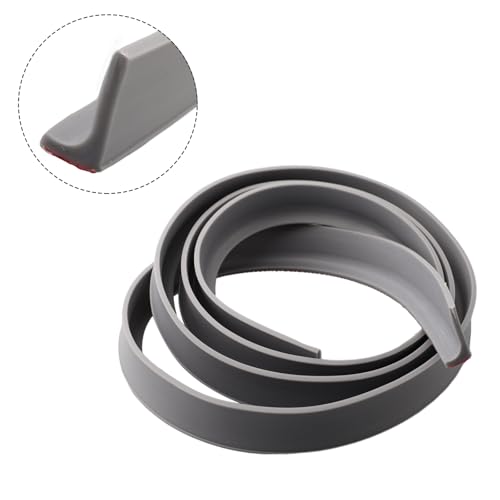 Water Barrier Strip For Shower And Bathroom, 30Mm Height Silicone Water Retention Strip And Wet Dry Separation For Curbless Showers, Wet And Dry Separation(Black 300cm)