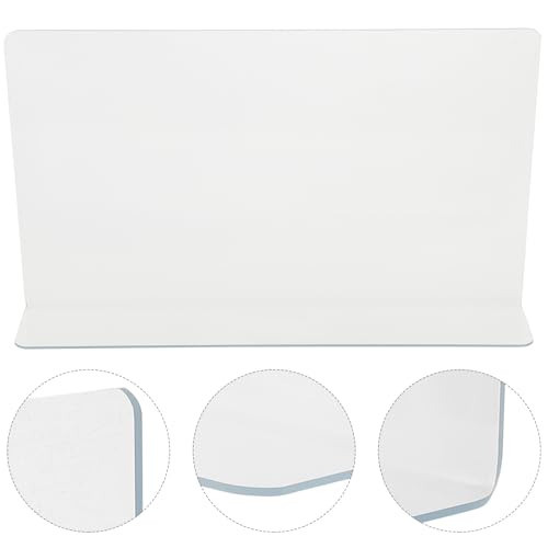 Alipis Shower Tub Water Splash Guard Splashproof Baffle for Bathroom Water Control Plastic Splash Guard for Bathtub Use Tub Protector for Splashing 11.81 X 7.00 X 1.96 in