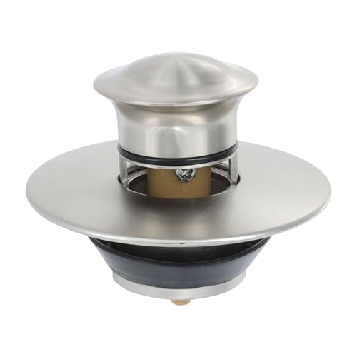 Danco EZ Drain Cover for Bathtub, Brushed Nickel, 10534 - color: Brushed Nickel