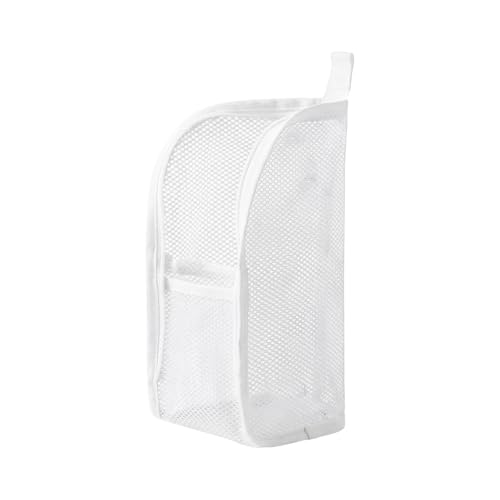 Fauppt Portable Lightweight Travel Toiletry Bag Standing Toiletry Bag,2026 EVA Mesh Cosmetic Waterproof Bag Travel Essentials (White*1) - color: White*1
