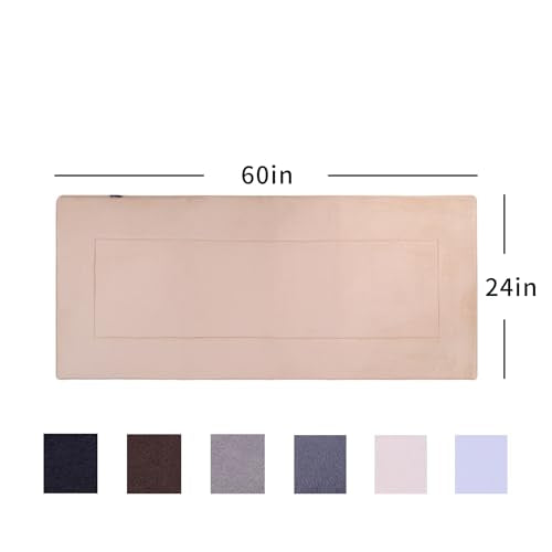 Soft Hallway Runner Rug,Washable Floor Rugs, Non Slip Memory Foam Rug,Super Water Absorption, Suitable for Bathroom Mat, Entrance,Kitchen, Living Room Decor(2x5ft Beige) - color: New Beige, size: 2' x 5' (Rectangular)