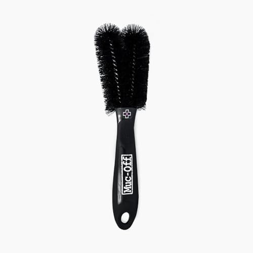 Muc-Off 206 5 Piece Premium Brush Kit - Includes 5 Bike Cleaning Brushes With Durable Nylon Bristles And Ergonomic Rubberised Handles To Minimise Impact - size: 5 Piece