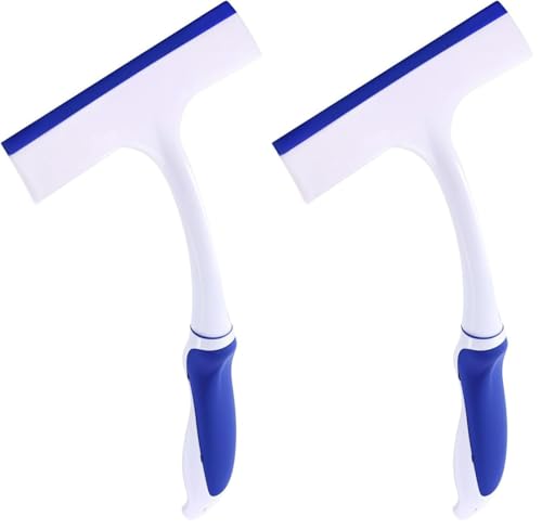 Practical 7" Shower Squeegee Window Clean Accessories (Pack of 2) - size: 26.5x17.5cm (Pack of 2)