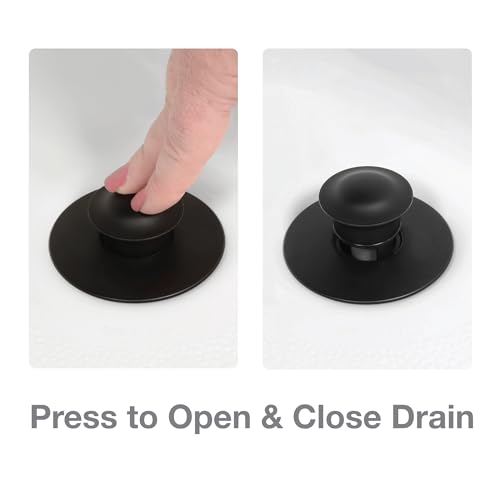Danco EZ Drain Cover in Matte Black, (12355) - color: Matte Black