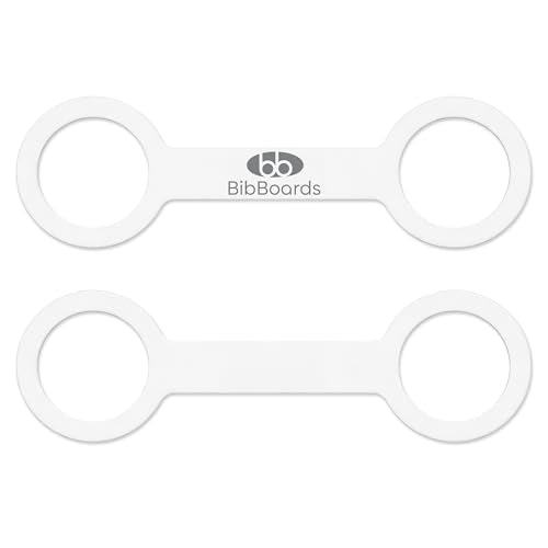 BibBoards Hydro Loop Silicone Water Bottle Band – Hands-Free Carry Strap for Running, Gym & Training | Flexible Water Bottle Holder & Grip Band Fits Most Bottles for Travel & Outdoor Activities - color: White