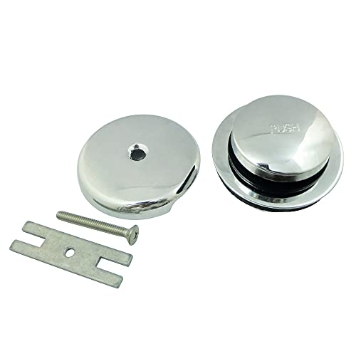 Kingston DTT5302A1 Toe-Tap Drain Conversion Kit, Polished Chrome - color: Polished Chrome