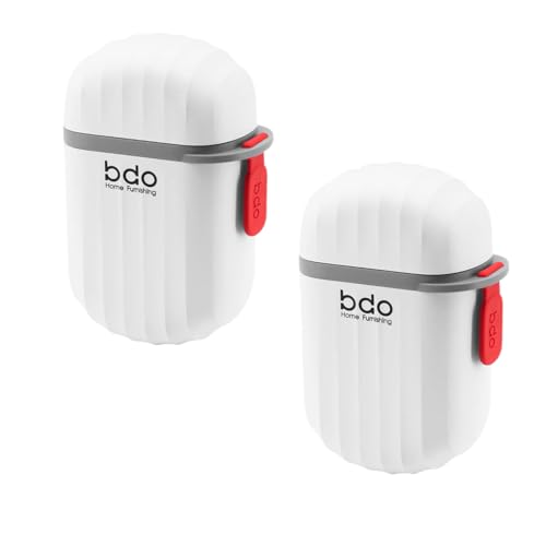 Soap Holder, 2-Pack Travel Soap Container with Lid, Portable Leak-Proof Soap Box for Bathroom Camping Travel Gym