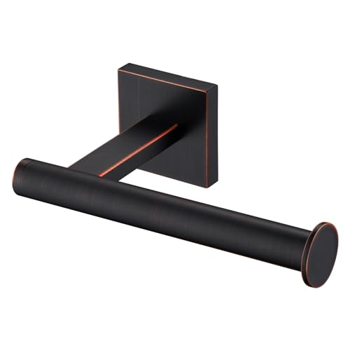 KOKOSIRI Toilet Paper Holder Oil Rubbed Bronze Toilet Roll Holder Hold Mega Rolls Kitchen Bathroom Tissue Paper Dispenser Stainless Steel, B2008ORB - color: Oil Rubbed Bronze, size: Vertical